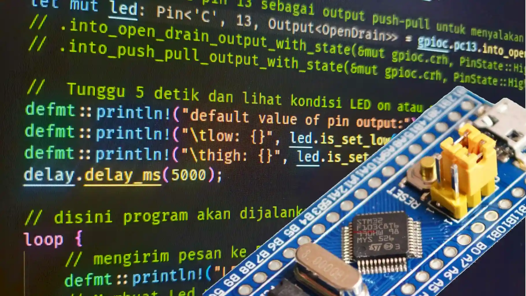 Mastering GPIO on STM32 Blue Pill: The Modern Way with Rust Thumbnail